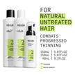 Nioxin Scalp + Hair Thickening System 2 - Hair Thickening System for Natural Hair with Progressed Thinning, Trial Size (Packaging May Vary) 🍁 All In One Marketplace Canada