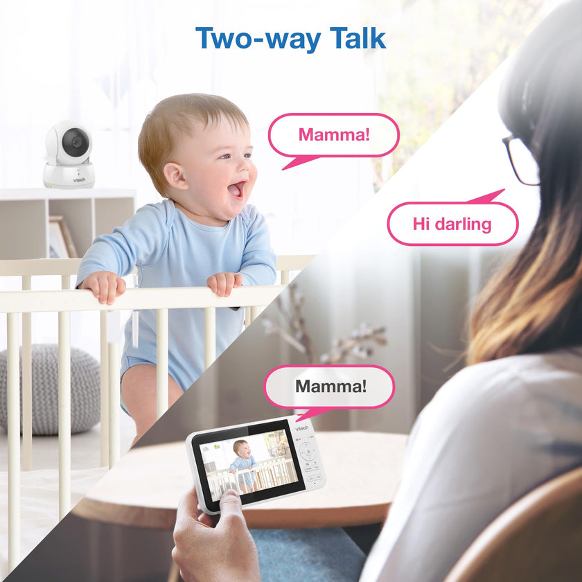VTech VM924 Pan & Tilt Video Baby Monitor, 5