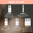 Lash Lift Kit - Eyelash Perm Kit - Professional Eyelash Curling Set - Glue Upgraded Version - Semi-Permanent Curling Perming Wave Suitable For Salon at Home (White) 🍁 All In One Marketplace Canada