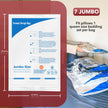 Vacuum Storage Bags 7 Jumbo, Space Saver Sealer Bags,Plastic Packaging Bags,Compression Bags for Clothes, Pillows, Comforters, Blankets, Bedding 🍁 All In One Marketplace Canada