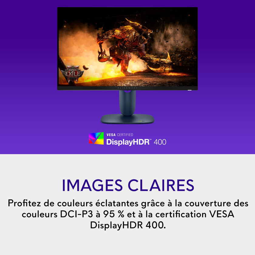 Alienware 27 Gaming Monitor AW2725DM, QHD Fast IPS, 180Hz, 1ms, G-SYNC 🍁 All In One Marketplace Canada