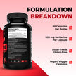 Nutratology® Berberine Supplement | Canadian-Made | Max Potency 500MG Per Capsule - Supports Glucose Metabolism & Healthy Blood Sugar Levels Through Efficient Metabolism Of Sugar & Fats - 60 Capsules 🍁 All In One Marketplace Canada