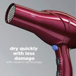 INFINITIPRO BY CONAIR 1875 Watt Salon Performance AC Motor Styling Tool/Hair Dryer, Burgundy Blow Dryer 🍁 All In One Marketplace Canada
