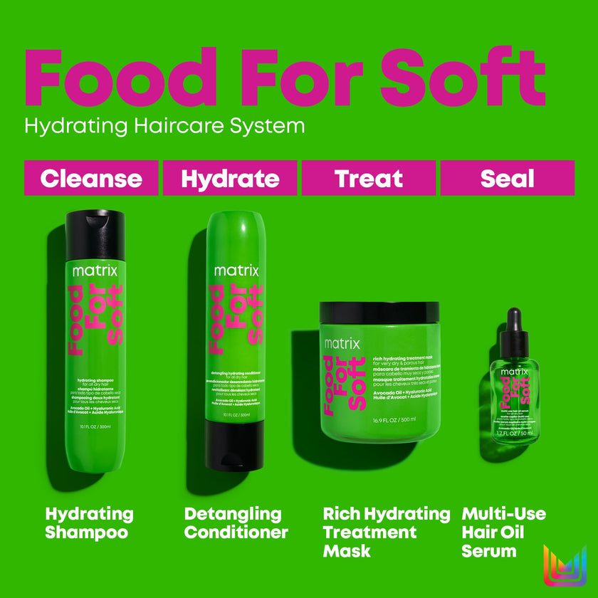 Matrix Food For Soft Hydrating Conditioner for Dry, Brittle Hair 🍁 All In One Marketplace Canada