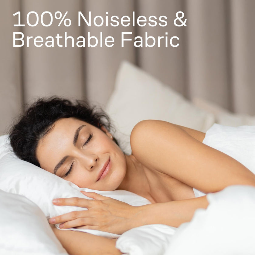Niagara 4 Pack of Pillow Protectors with Zipper, Effective Dust Protection, Quiet, Stay in Place Pillow Covers, Breathable Case for Pillow Lifespan Extension, White (Standard) 🍁 All In One Marketplace Canada