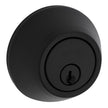 Weiser Safelock Matte Black Round Deadbolt Lock, ANSI/BHMA Grade 3 Certified Front Door Lock, Exterior Door Lock with Key, Traditional Door Locks for Entry Door 🍁 All In One Marketplace Canada
