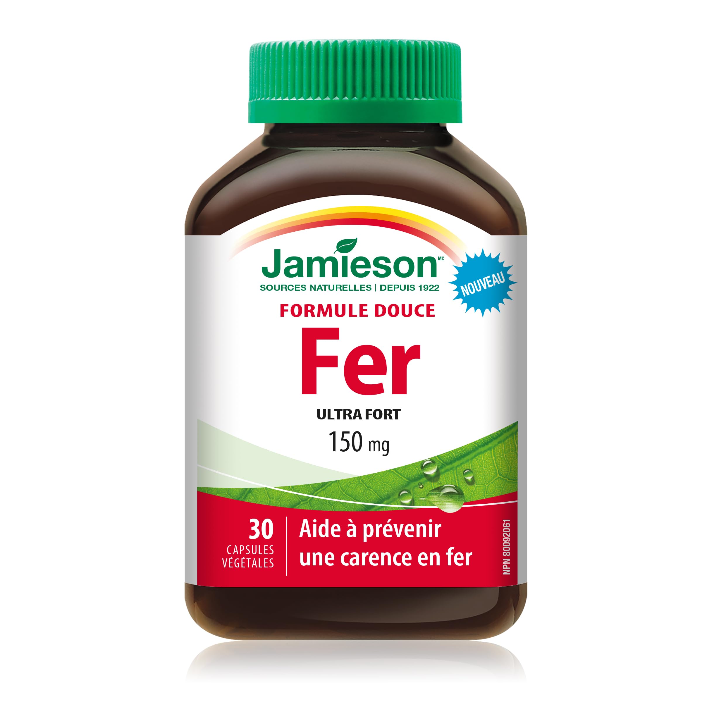 Jamieson Gentle Iron Ultra Strength, Off-white, 30 Count (Pack of 1) 🍁 All In One Marketplace Canada