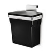 simplehuman 10 Liter / 2.6 Gallon In-Cabinet Trash Can, Heavy-Duty Steel Frame, Black 🍁 All In One Marketplace Canada