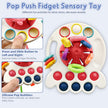 Sensory Montessori Toys for Baby 18 Months, Toddler Travel Toys for 2 Year Old Boy Girl Birthday Gifts, Soft Pull String Fidget Educational Learning Bath Toys for 18 Months Infant Newborn 🍁 All In One Marketplace Canada