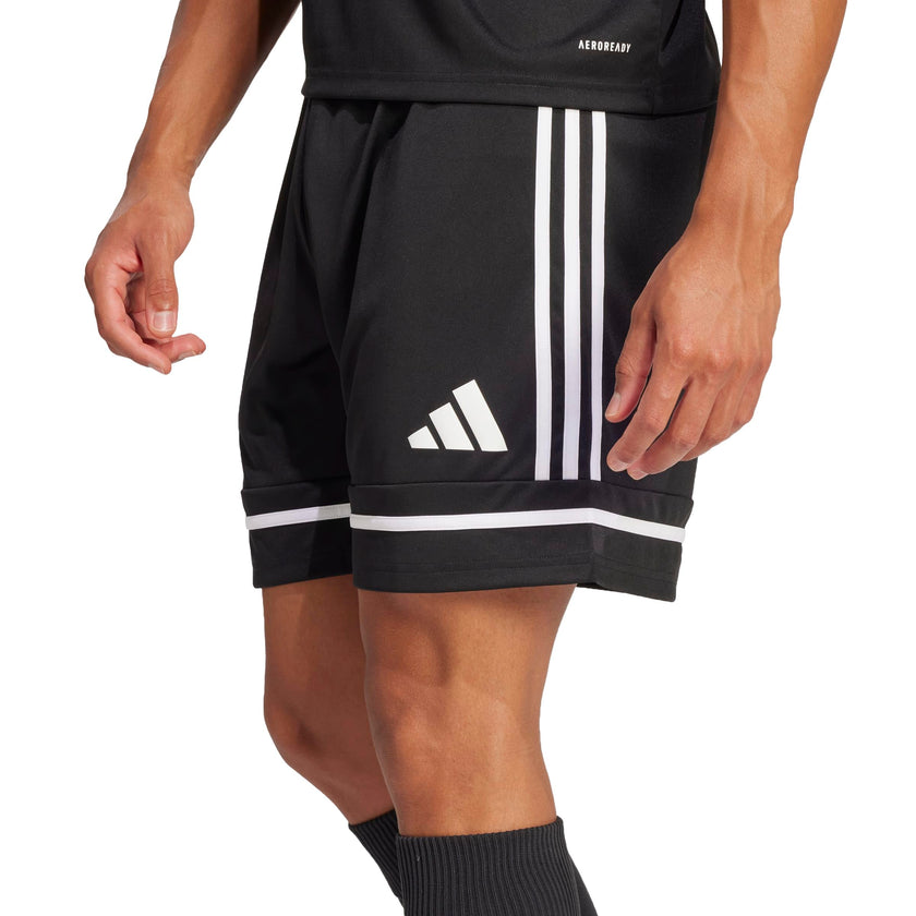Adidas Men's Squadra 25 Shorts, Black/Black/White, Large 🍁 All In One Marketplace Canada
