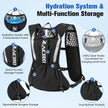 Zacro Running Vest for Men Women, Lightweight Hydration Vest with 2L Water Bladder, Adjustable No Bounce Fit, Breathable Reflective Vest for Marathon, Trail, Hiking, Cycling 🍁 All In One Marketplace Canada