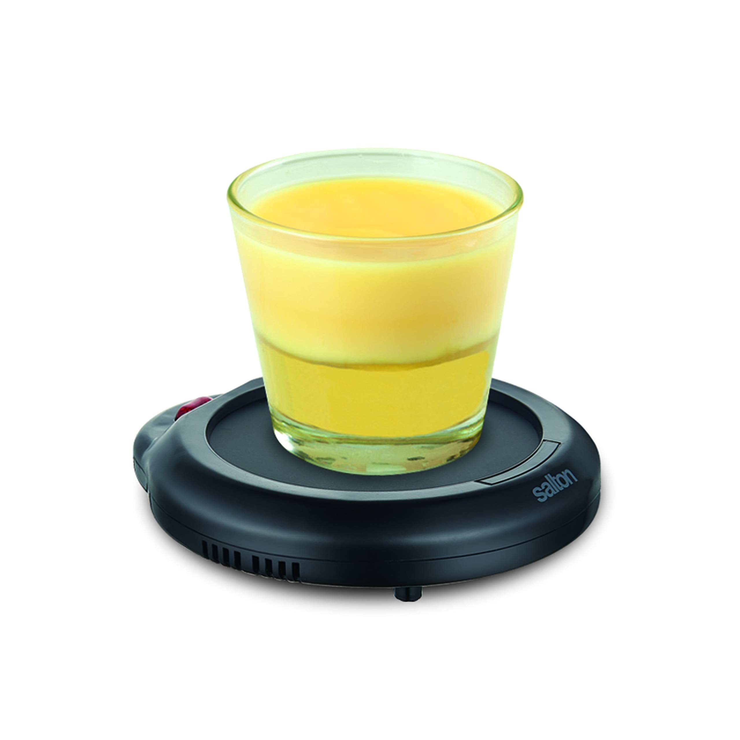 Salton Electric Mug Warmer | Keeps Beverages Hot for Hours | Versatile Coffee, Tea, Candle & Sauce Warmer | Compact Desk Accessory | Ideal for Office & Home | Black | 100% Canadian-owned & operated 🍁 All In One Marketplace Canada