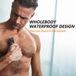 MAXGROOM Manscape Body Hair Trimmer for Men, Waterproof Pubic Hair Trimmer, Electric Razor Men with LED Light, 3mm & 6mm Guide Comb and Travel Pouch 🍁 All In One Marketplace Canada
