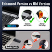 Tera Barcode Scanner Wireless 1D Laser Cordless Barcode Reader with Battery Level Indicator, Versatile 2 in 1 2.4Ghz Wireless and USB 2.0 Wired 🍁 All In One Marketplace Canada