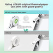 Nelko Label Maker Machine with Tape, P21 Portable Bluetooth Label Printer, Wireless Built-in Cutter Sticker Maker Mini Label Makers with Multiple Templates for School Organizing Office Home, White 🍁 All In One Marketplace Canada