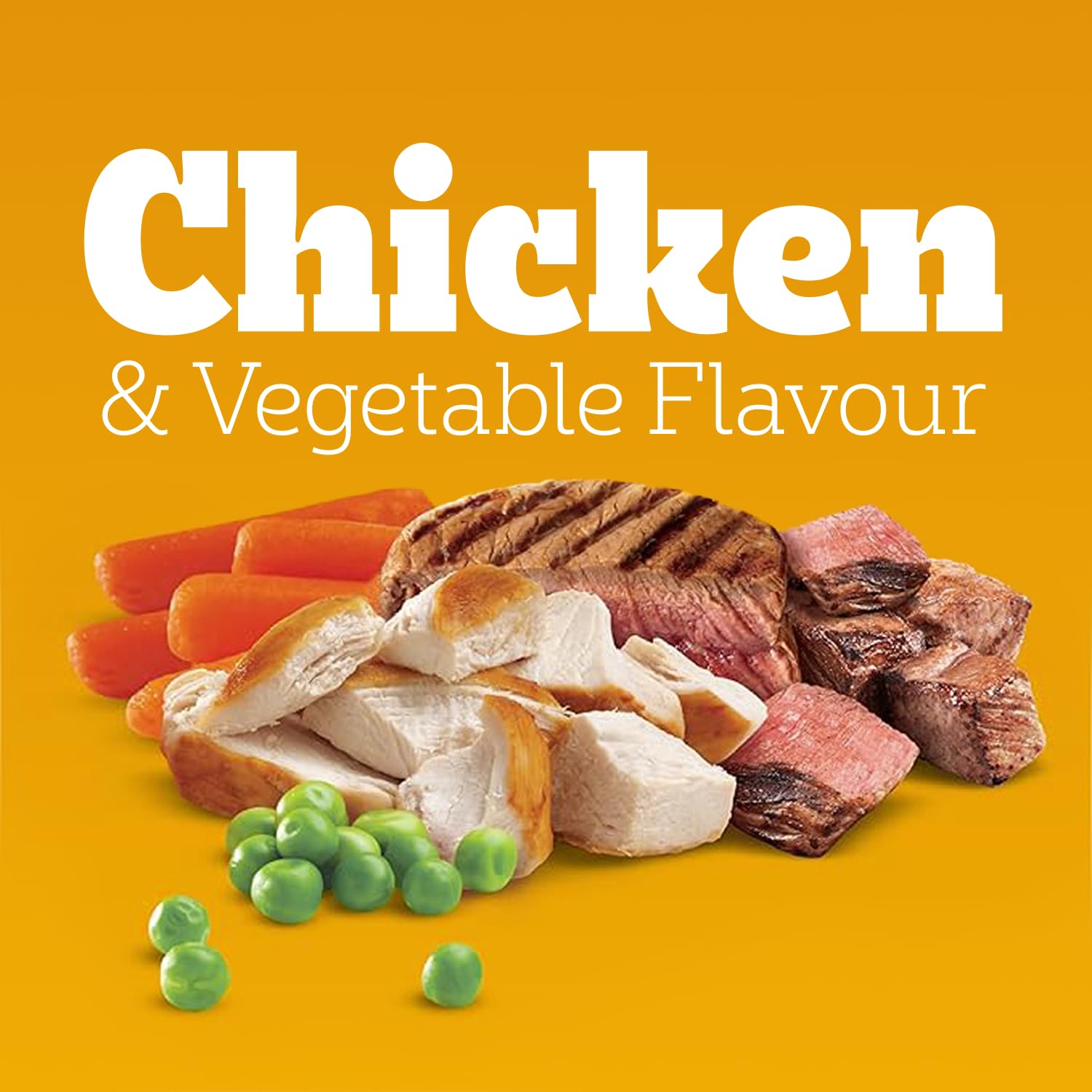 PEDIGREE Vitality+ Dry Food for Adult Dogs, Roasted Chicken & Vegetable Flavour, 100% Complete and Balanced Nutrition, 20kg Bag 🍁 All In One Marketplace Canada
