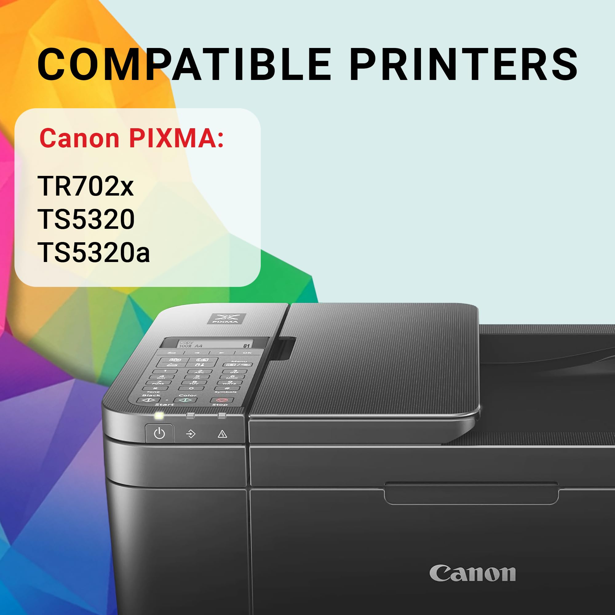 Canon Genuine PG-260XL Black Ink Cartridge, High Yield, Compatible with PIXMA TS5320, TS6420, TS6420a, TR7020, TR7020a 🍁 All In One Marketplace Canada