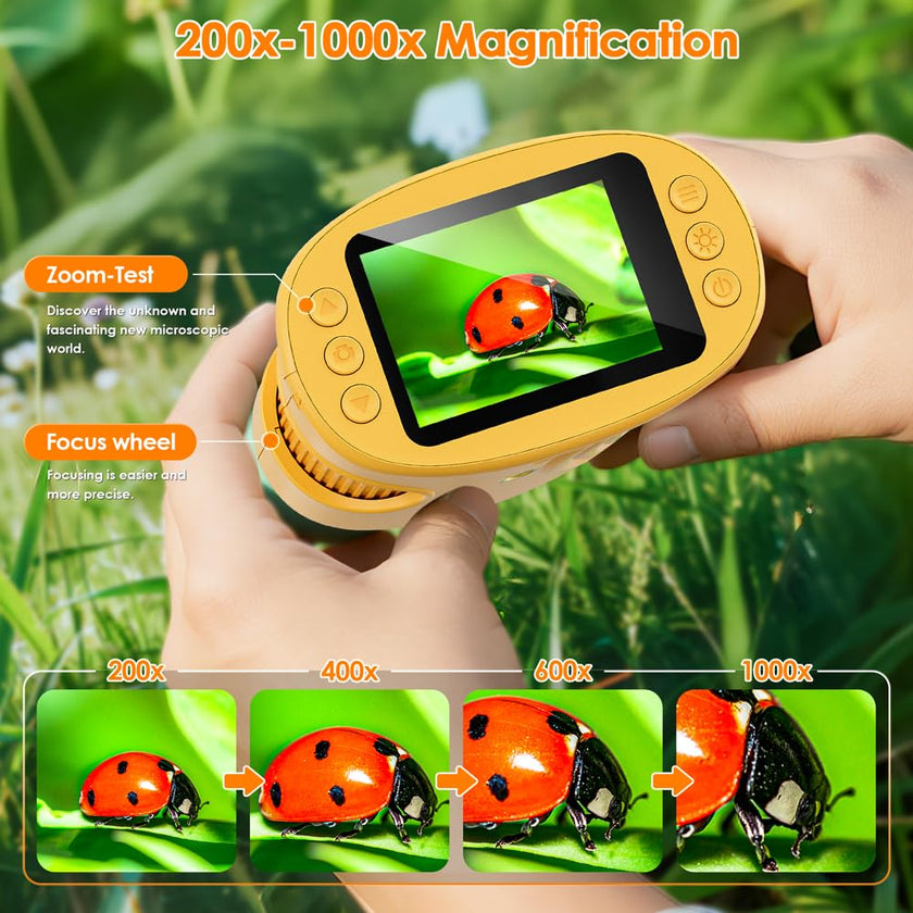 Temodu Kids Microscope 2.0