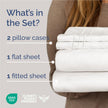 Full Size 4 Piece Sheet Set - Comfy Breathable & Cooling Sheets - Hotel Luxury Bed Sheets for Women and Men - Deep Pockets, Microfiber, Extra Soft & Wrinkle Free - Antique White Oeko-Tex Bed Sheet Set 🍁 All In One Marketplace Canada