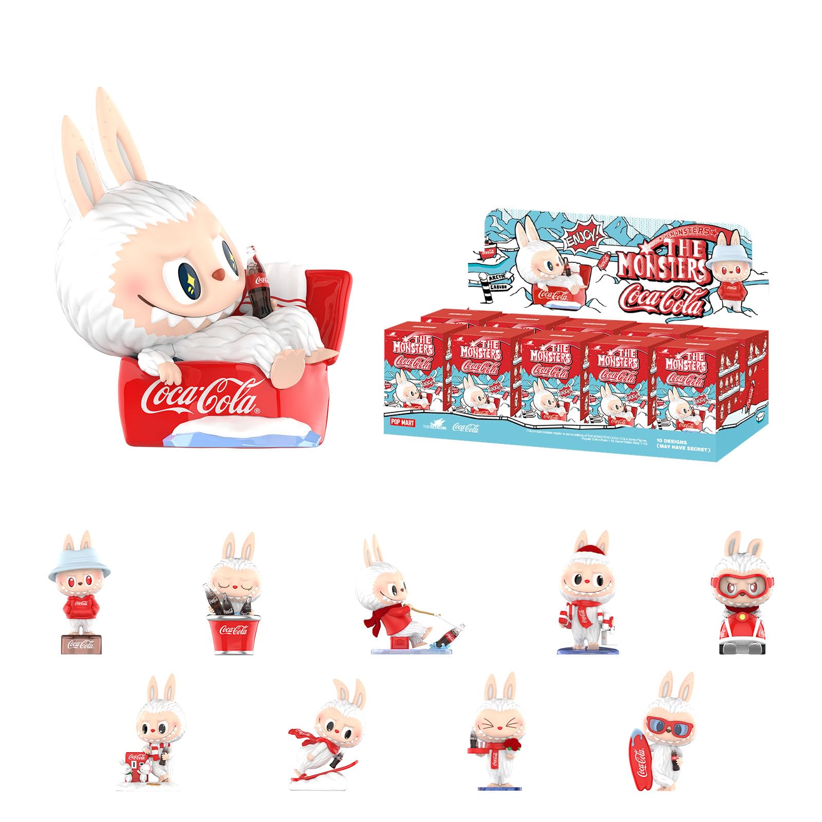 Labubu - The Monsters Coca-Cola Series Blind Box (1 Random Box)