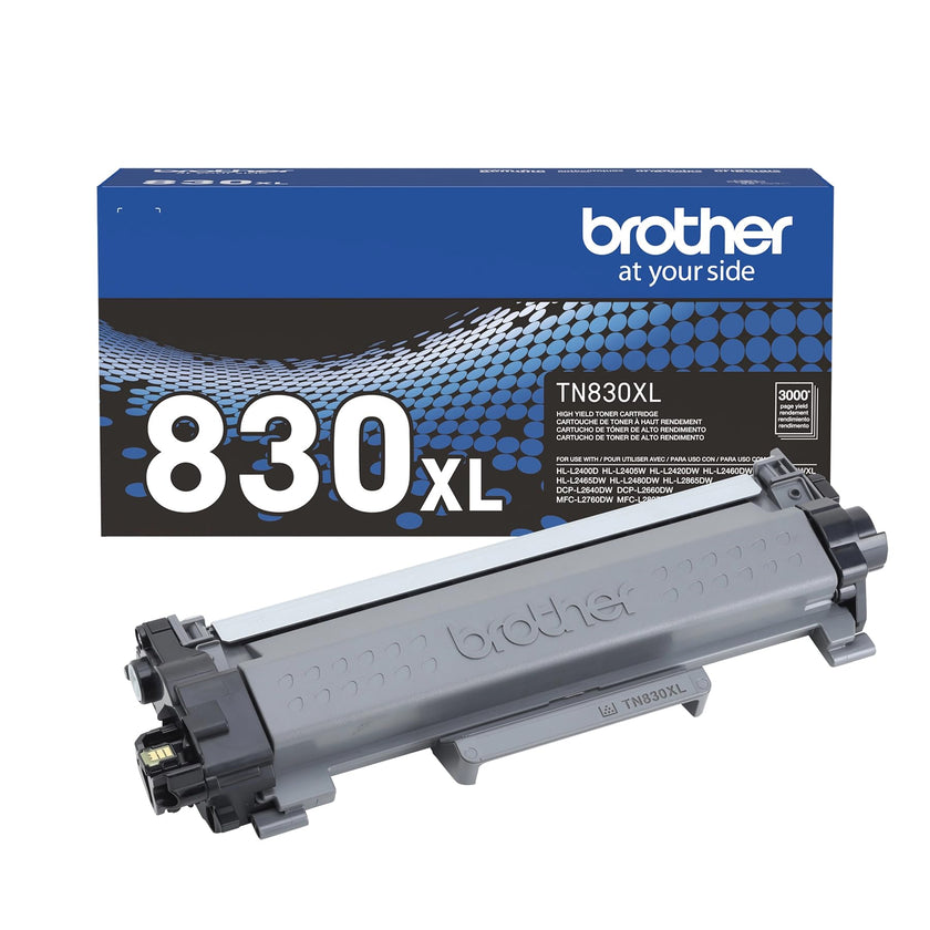 Brother Genuine TN830XL High Yield Black Toner Cartridge for 3,000 Pages 🍁 All In One Marketplace Canada