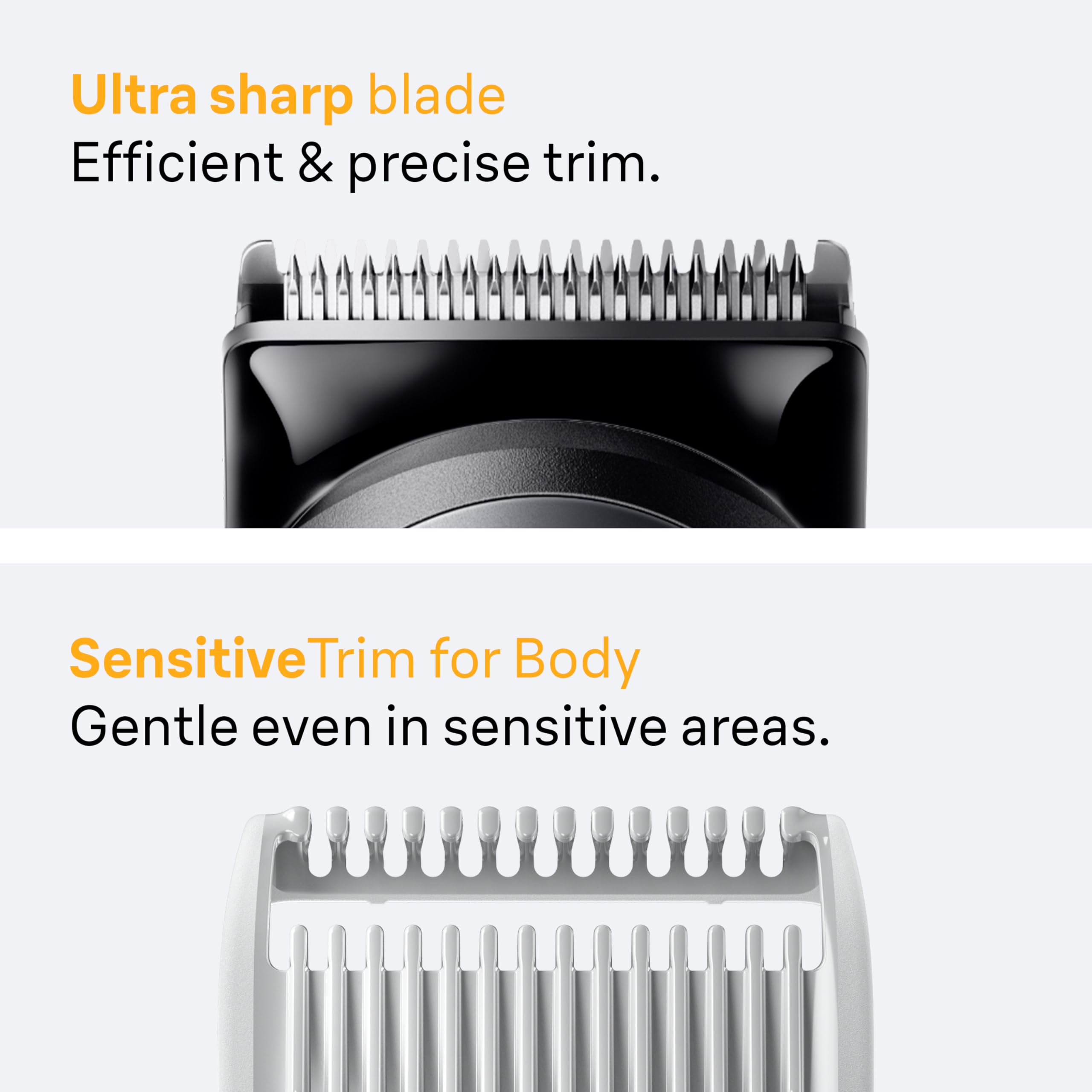 Braun All-in-One Series 5 Trimmer Kit, 40 Lengths, Ultra Sharp Blade, AIO 5510, Moonstone Grey 🍁 All In One Marketplace Canada