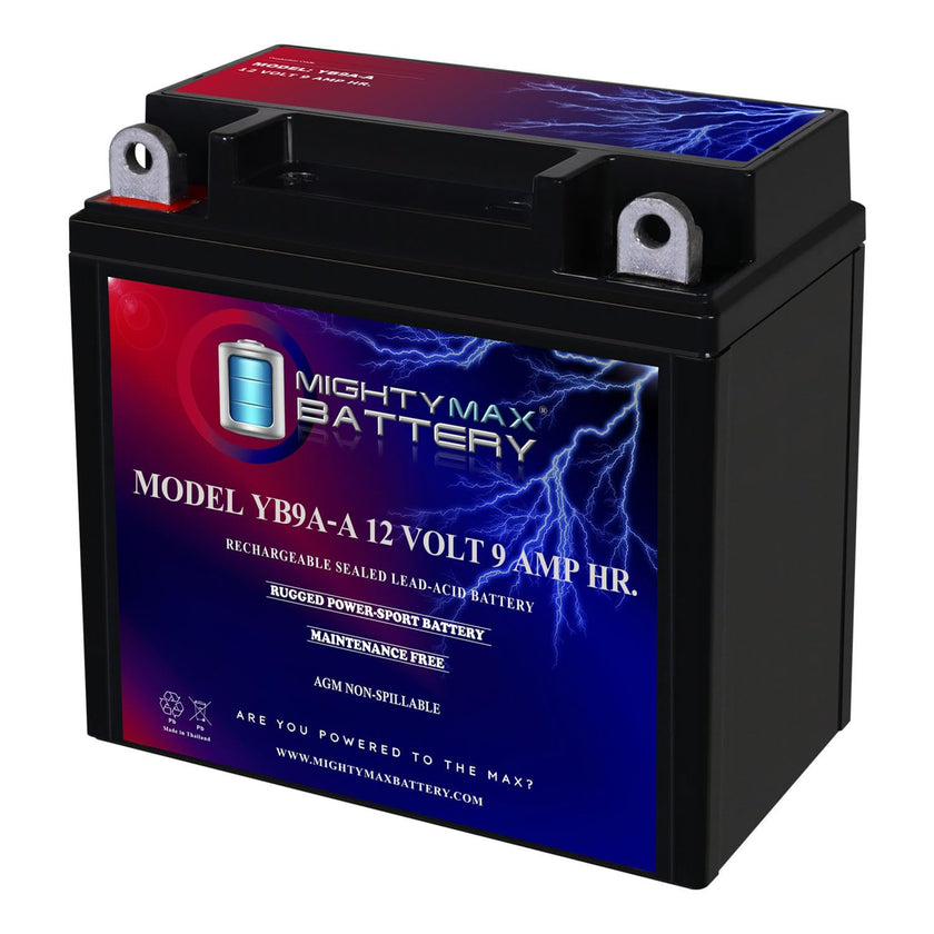 Mighty Max Battery YB9A-A - 12V 9AH 130 CCA - SLA Power Sport Battery 🍁 All In One Marketplace Canada