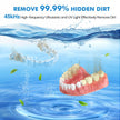 Upgraded Ultrasonic Retainer Cleaner Machine, 45kHz Ultrasonic Dentures Cleaner for Night Guards, Braces, Aligner, Toothbrush, Jewelry and More, 200ML Capacity, Black1 🍁 All In One Marketplace Canada