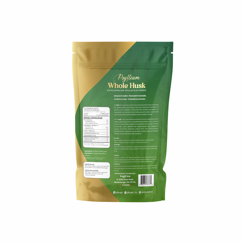 Yogti Whole Psyllium Husk, 912 g 🍁 All In One Marketplace Canada