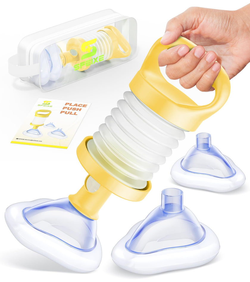 SFEIXE Choking Rescue Device, Portable Suction Rescue Device First Aid Kit for Kids and Adults, Portable Airway Suction Device | Anti Choking Device for Children and Adults Home Kit 🍁 All In One Marketplace Canada