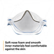 3M Aura Particulate Respirator 9205+, N95, Pack of 20 Disposable Respirators, Individually Wrapped, 3 Panel Flat Fold Design Allows for Facial Movements, Comfortable, NIOSH Approved 🍁 All In One Marketplace Canada