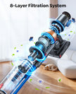 INTETURE Cordless Vacuum Cleaner, 650W 55KPA 70Mins (ECO) Vacuum Cleaners with LED Display, Self-Standing Cordless Vacuum, Anti-Tangle, Rechargeable Stick Vacuum for Home/Pet Hair/Carpet 🍁 All In One Marketplace Canada