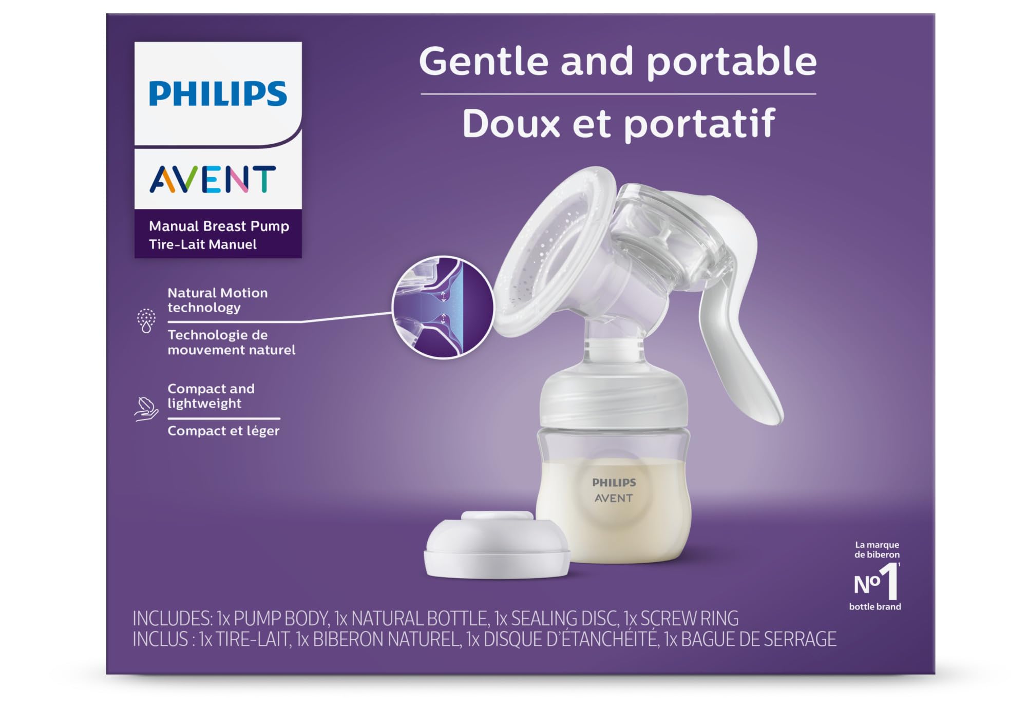 Philips Avent Manual Breast Pump, SCF430/03 🍁 All In One Marketplace Canada