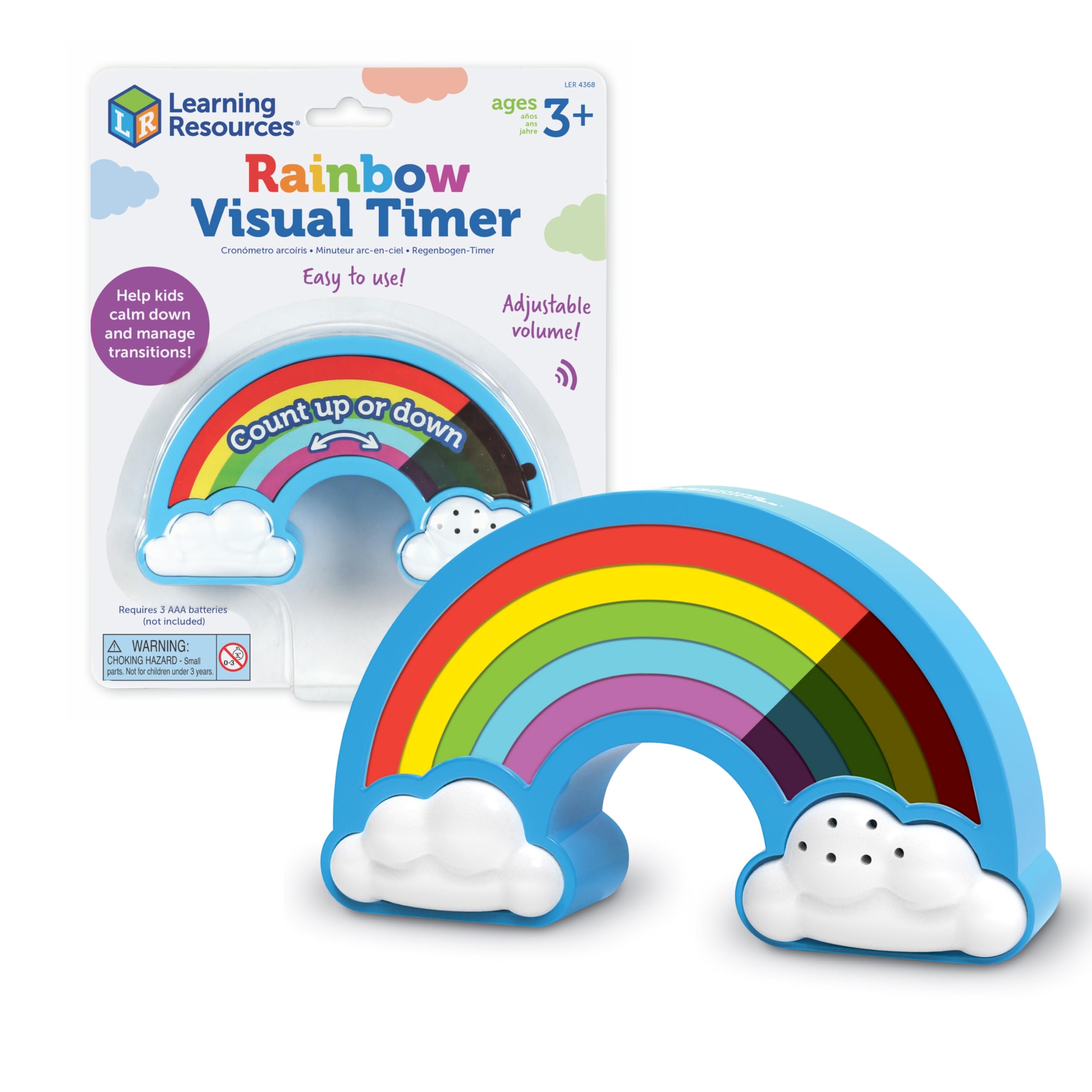 Learning Resources Rainbow Visual Timer 🍁 All In One Marketplace Canada