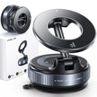 MRGLAS 2026 Upgraded Vacuum Suction Phone Holder for Car, Magsafe Car Phone Holder Mount, [98+LBS Suction & 2800gf Magnetic] 360° Adjustable Shower & Wall Mount, Car Accessories for iPhone 17 Pro Max 🍁 All In One Marketplace Canada