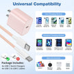 4 Pack USB C Charger for iPhone 16 15 Charger Fast Charging, 20W USB C Fast Charger Block with 6FT USB C to C Cable for iPhone 16 15 Pro Max/15 Plus/iPad Pro12.9/11,iPad Air,iPad mini Android Phones 🍁 All In One Marketplace Canada