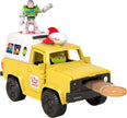 Fisher-Price Imaginext Disney and Pixar Toy Story Pizza Planet Truck with 3-inch Buzz Lightyear & Alien Friend Action Figures, Toy Vehicle & Pizza Projectile Accessories 🍁 All In One Marketplace Canada