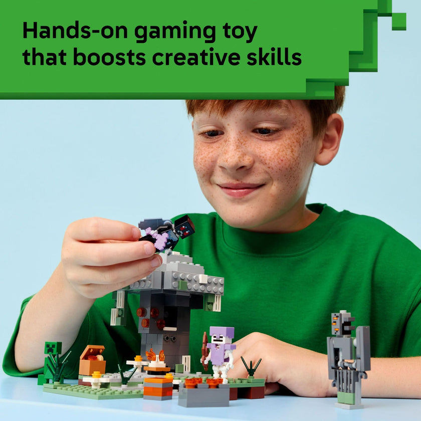 LEGO Minecraft The Pale Garden Building & Pretend Play Toy for Boys & Girls - Video Game Playset & Toy Figures for Kids, Ages 7+ - W/Mothman & Creeper Minifigures - Gift Idea for Birthdays - 21586 🍁 All In One Marketplace Canada