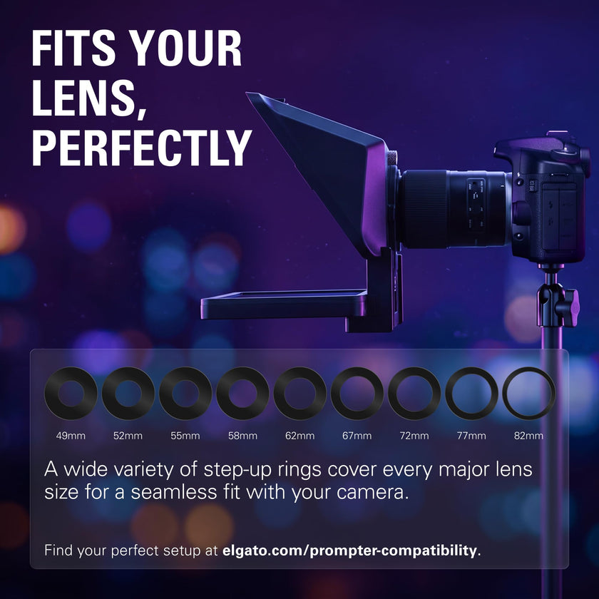 Elgato Prompter, Teleprompter with Built-in Screen 🍁 All In One Marketplace Canada