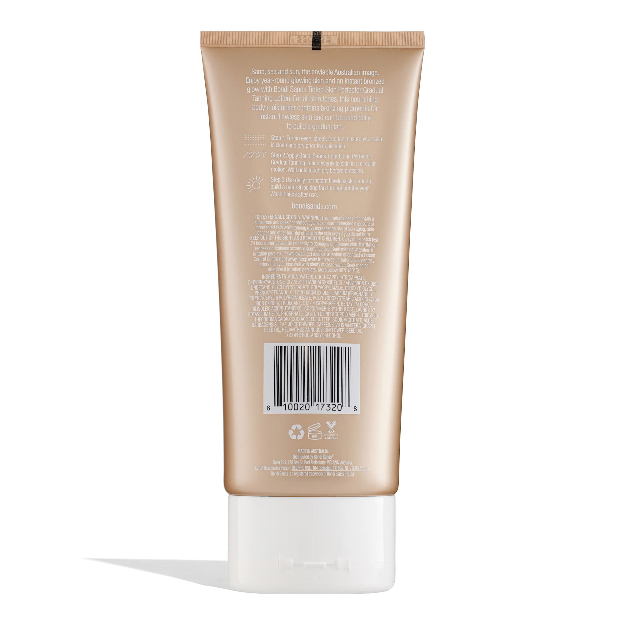 BONDI SANDS GRADUAL TANNING LOTION TINTED SKIN PERFECTOR 150mL (CANADA) 🍁 All In One Marketplace Canada