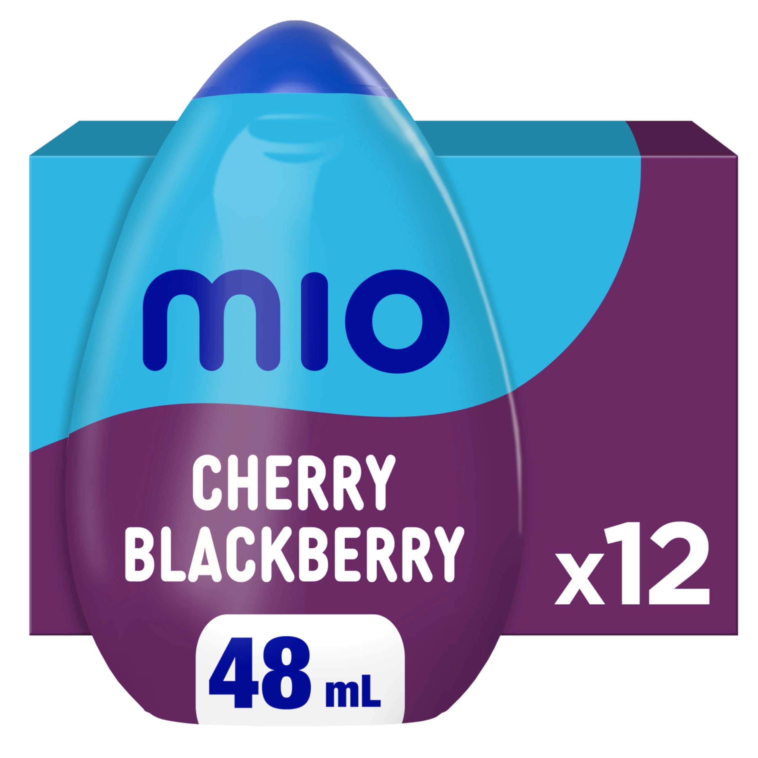 mio Cherry Blackberry Liquid Water Enhancer, 48 mL Bottle (Pack of 12) 🍁 All In One Marketplace Canada