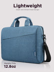 Lenovo Laptop Carrying Case T210, fits for 15.6-Inch Laptop and Tablet, Sleek Design, Durable and Water-Repellent Fabric, Business Casual or School, GX40Q17230 Casual Toploader - Blue 🍁 All In One Marketplace Canada