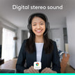 Logitech H390 Wired Headset for PC/Laptop, Stereo Headphones with Noise Cancelling Microphone, USB-A, in-Line Controls, Works with Chromebook - Black, 1 Pack 🍁 All In One Marketplace Canada
