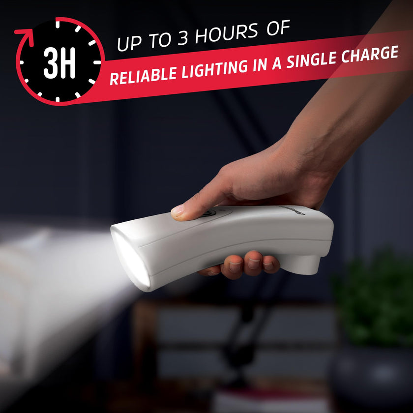 Energizer Weatheready Rechargeable Compact Handheld Light, Plug-in Rechargeable LED Light, Automatic Turn-On Emergency Flashlight, Built-in Rechargeable Battery Included, 3 Count 🍁 All In One Marketplace Canada