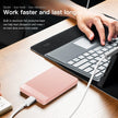 UnionSine 500GB Ultra Slim Portable External Hard Drive USB3.0 HDD Storage for PC,Mac, Desktop, Laptop, PS4, Xbox One, Xbox 360-Super Fast Transmission-HD-2510(Pink) 🍁 All In One Marketplace Canada