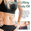 Collagen Lifting Body Oil with Vitamin E & Rosemary - Firming & Tightening Oil for Neck, Chest, Arms, Thighs - Hydrating Formula for Silky, Fresh, Luminous, and Supple Skin - 100ml (2PC) 🍁 All In One Marketplace Canada