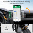 Miracase Phone Holder Car Mount:Universal Air Vent Cellphone Stand Brakect with Metal Hook Clip,360 Rotating Carmount Accessories for iPhone 17/16/15/14/13/12 Pro Max,Galaxy,Camera,Black 🍁 All In One Marketplace Canada