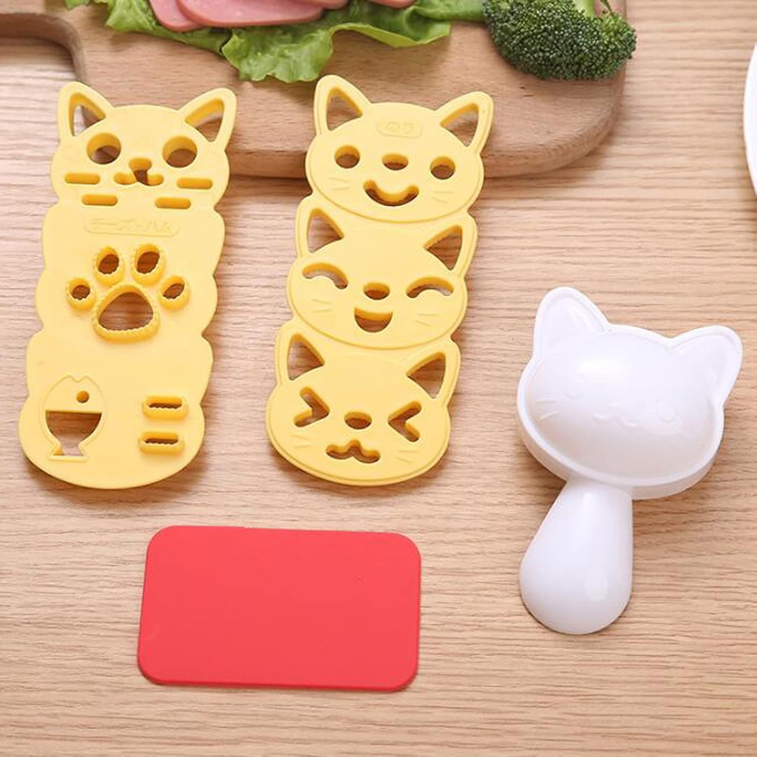Japanese Kitty Rice Ball Mold Set