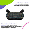 Cosco Kids Topside Lightweight Backless Belt-Positioning Booster Car Seat, Washable Cover, Diamond Daze 🍁 All In One Marketplace Canada