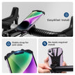 VUP Bike Phone Mount, Universal Bike Cell Phone Holder, 360° Rotatable, Silicone Bicycle Phone Mount Compatible with iPhone 17/16/15/14/13/Pro Max/Pro/mini, 4.0''~6.7'' Cellphones 🍁 All In One Marketplace Canada